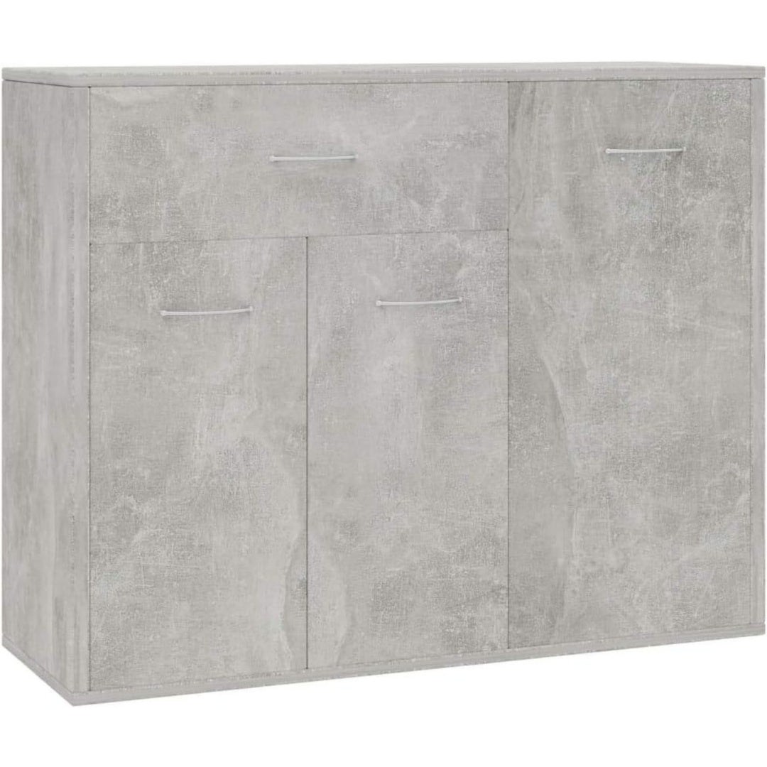 Aufbewahrungskommode Sideboard Beistellschrank Kuchenschrank Schublade Turen natur