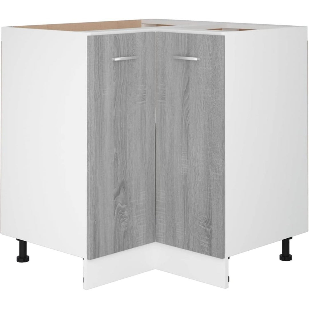 Schrankmoebel mit Tueren modular grau