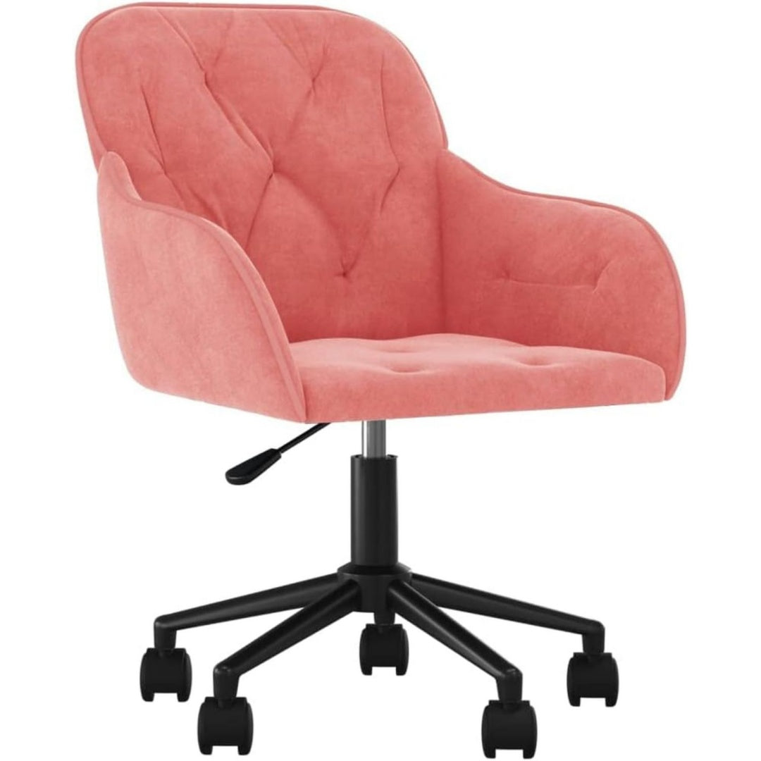 Stuhl rosa verstellbar mit Metallgestell