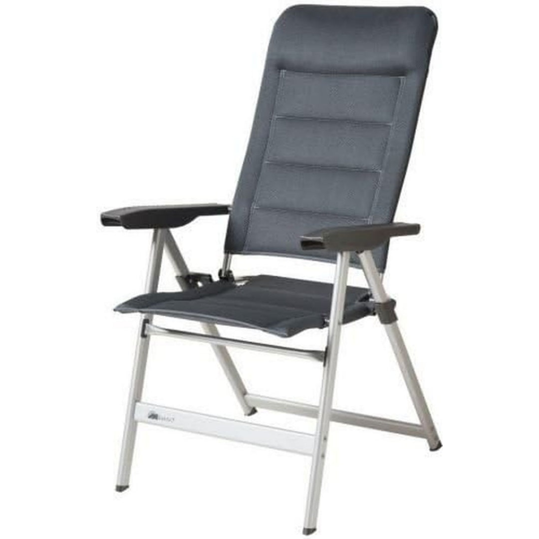Stuhl verstellbar mit Armlehnen anthrazit