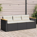 Sofa schwarz mit Tueren mit Stahlgestell