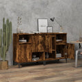 Stauraumschrank mit Tueren 60x35x70cm eiche