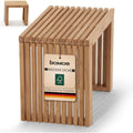 Hocker mit Tueren natur