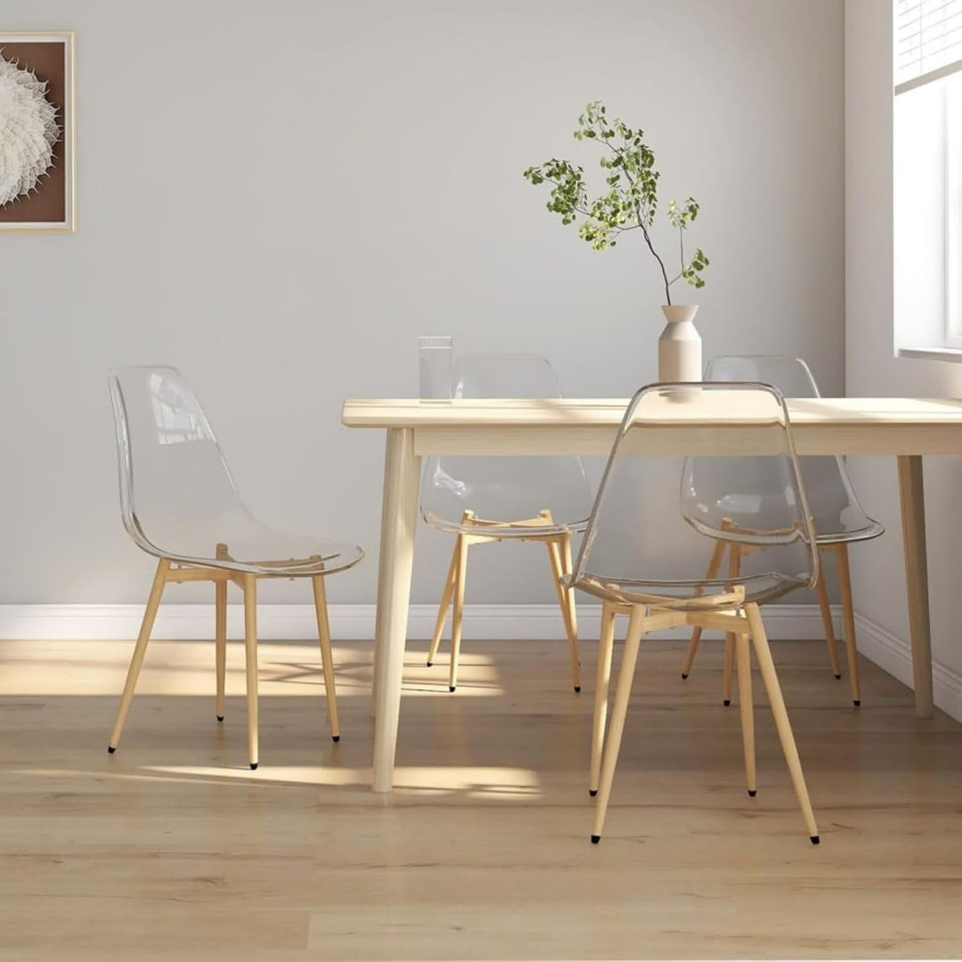 mit Metallgestell stuhl transparent