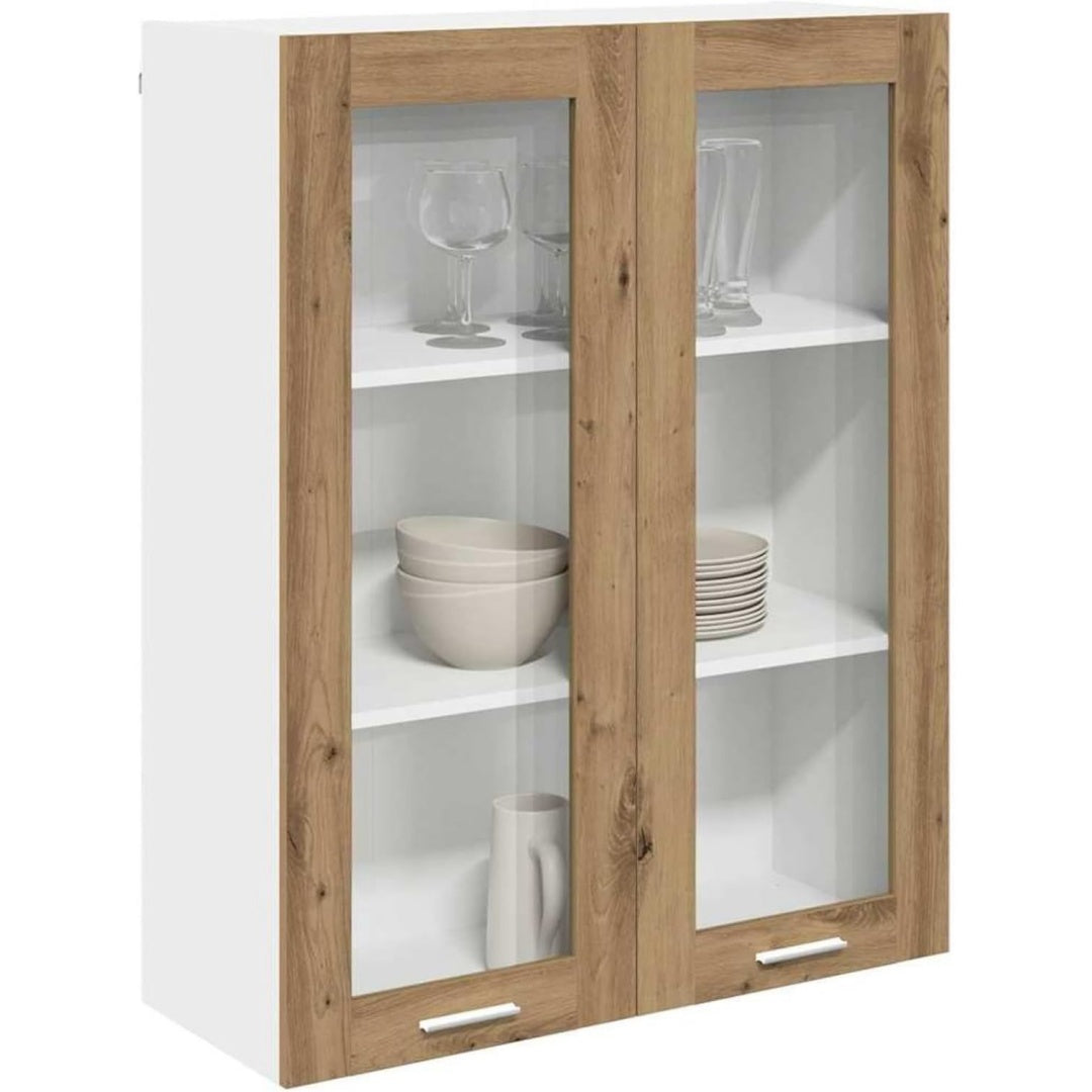 Schrankmoebel ATOMSTACK MAKER Hangeschrank Kuchenregal Artisan-Eiche, eiche