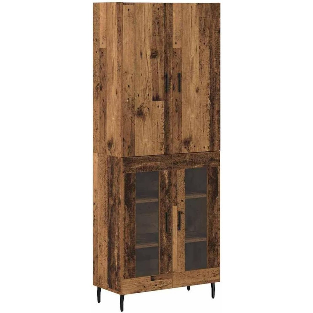 Moebel fuer Innenraeume mit Tueren 69,5 x 34 x 180 cm braun
